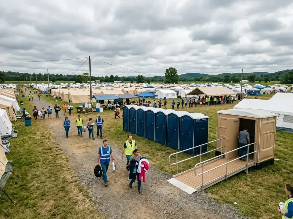 disaster-relief-camp-restrooms-010 — frequently asked questions, Dumpster & Portable Bathrooms Rental in Waipio Acres, HI
